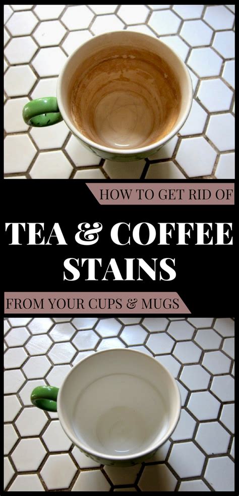 How to get rid of coffee stains. 5 days ago · 2 cups of hot water. Dishpan. Sponge. tb1234. To remove coffee stains from a mug with ingredients you already have on-hand, pour the water, dish soap, and white vinegar into a dishpan in the kitchen sink. Soak the coffee-stained cups and mugs in the dishpan for about 15 minutes to let the cleaners soak into the stains. 