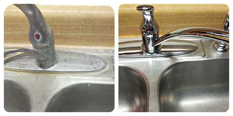 How to get rid of hard water. Scrub the tank with a sponge or old toothbrush. OPTIONAL STEP FOR TOUGH STAINS: Mix baking soda with equal parts water to make a paste, then apply to the stained areas and scrub with a toothbrush. Turn the water supply back on and wait for the tank to fill. Rinse thoroughly by flushing the toilet a few times. 