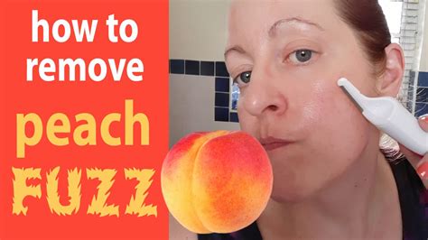 How to get rid of peach fuzz on face. A cream called eflornithine is available by prescription to treat facial hair growth in women. It's applied twice a day until the hair becomes softer and ... 