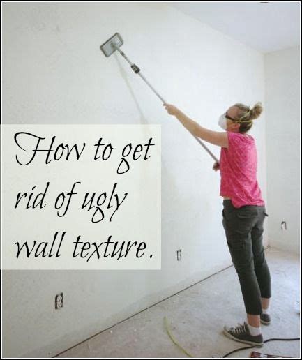 How to get rid of textured walls. Popcorn ceilings are actually pretty easy to remove, although it is time consuming. Just spray with a mist of water and use a paint scraper and it'll come right ... 
