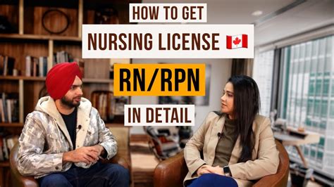 How to get rn license in canada