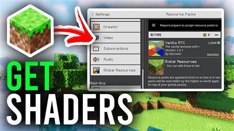 How to get shaders in minecraft pc