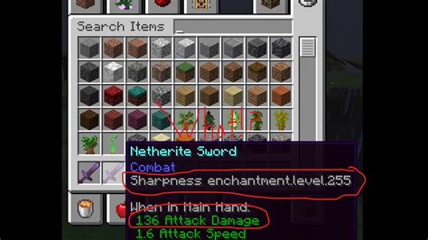 Steps to Enchant the Netherite Sword. 1. Open the Enchanting Table. First, open your enchanting table so that you have the Enchant menu that looks like this: 2. Enchant the Netherite Sword. In the Enchant menu, place the netherite sword in the first box. Then place 3 lapis lazuli in the second box. TIP: In Creative mode, you do not need to .... 