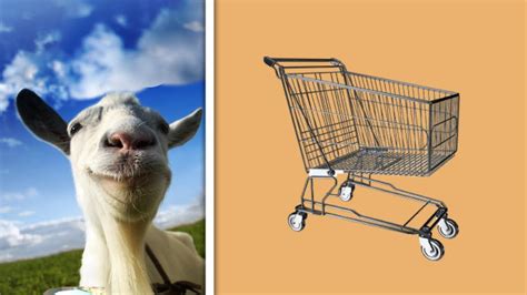 How to get shopping goat in goat simulator. Ok don't fall in the water I already have the shopping goat but this video shows you where you can get it 
