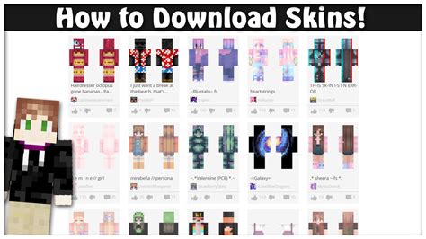 How to get skins in minecraft pc