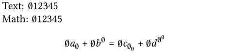 How to get slashed zeros in math mode with the Libertinus font