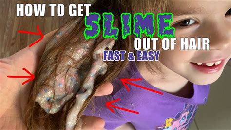 How to get slime out of hair. Things To Know About How to get slime out of hair. 