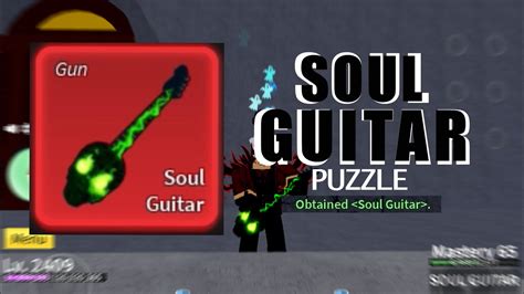 How to get soul guitar. Learn how to solve the puzzle in the Haunted Castle and get the Soul Guitar, a powerful and rare weapon in Roblox Blox Fruits. You need to be Lv. 2300, wait for … 