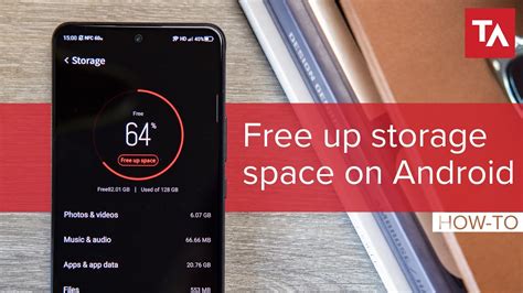How to get space in android phone