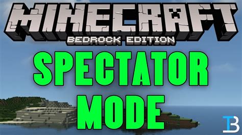 How to get spectator mode in minecraft