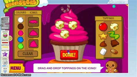 How to get squige in the cupcake game on Moshi Monsters YouTube