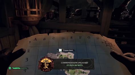How to get stolen secrets commendation. Commendations are the Sea of Thieves achievement system, and are awarded after certain requirements are fulfilled. The list of commendations for each faction can be viewed … 
