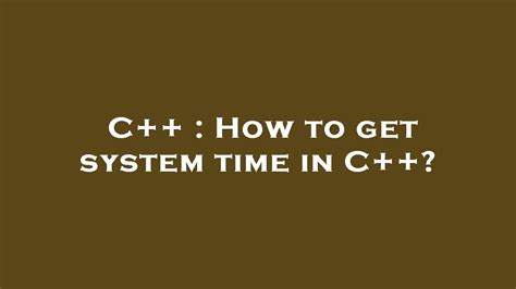 How to get system date in c