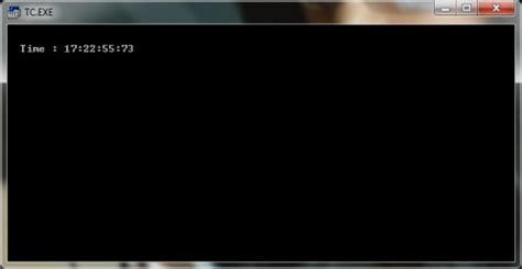 How to get system time in c