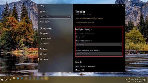 How to get taskbar to show