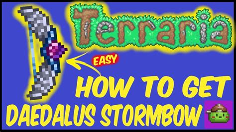 How to get the Daedalus Stormbow in Terraria Crafting Guide Uses 