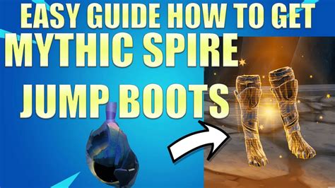 How to get the Mythic Spire Jumpboots in Fortnite …