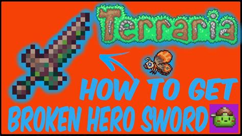 How to get the broken hero sword. The Terra Blade is a Hardmode projectile sword. When used, it fires a green wave projectile / a green sword projectile , which costs neither mana nor ammunition, deals 50% / 25% more damage than the sword, and can pierce through two enemies, dissipating after hitting a third enemy or a wall. The projectile is affected by Attack speed, it fires once every time the Terra Blade is swung. The ... 