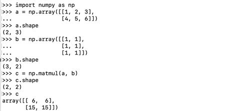 How to get the number of dimensions of a matrix using NumPy in …