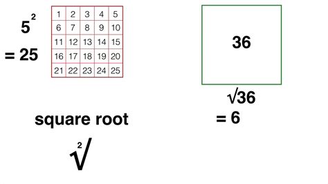 How to get the square root of a number. A square root is a number that can be multiplied by itself to give us the value under the radical symbol (also referred to as the radix). A square root is denoted as follows: In the figure above, z is the square root of x. We can also write this as "z raised to the power of 2 is equal to x" as follows: Recognizing perfect squares is … 