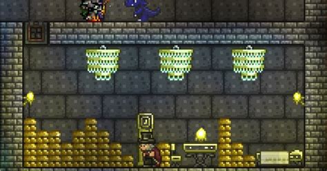 How to get the tax collector in terraria. The Golfer is an NPC vendor that sells golfing-related items. More items will unlock as the player plays more golf, including clubs, trophies, and paintings. He spawns in the Underground Desert, playing golf with himself. Talking to him will "free" him, after which he will respawn as long as a vacant house is available, even if killed. The Golfer will attack nearby enemies with his golf balls ... 