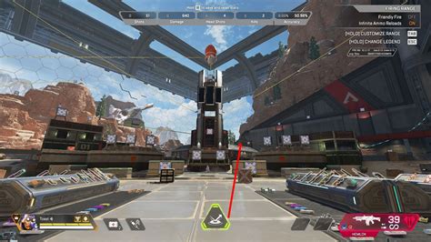How to get third person mode in Apex Legends firing range 