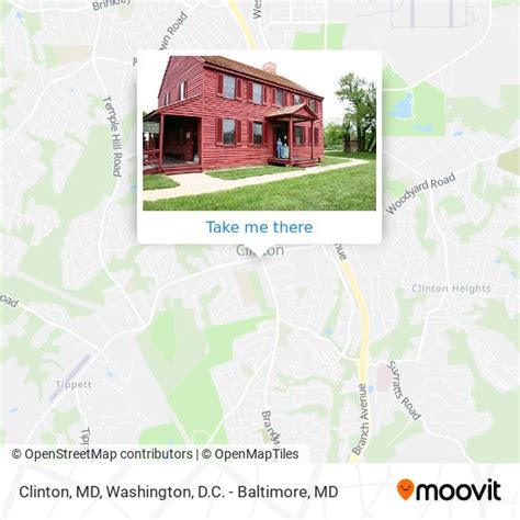 How to get to Clinton, MD by Bus or Metro?