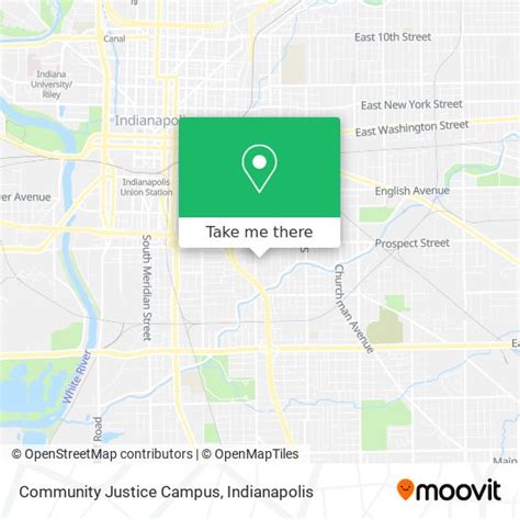 How to get to Community Justice Campus in Indianapolis City …