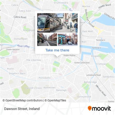 How to get to Dawson Street in Dublin by Bus, Light Rail or Train?