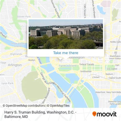 How to get to Harry S. Truman Building in Washington by Bus