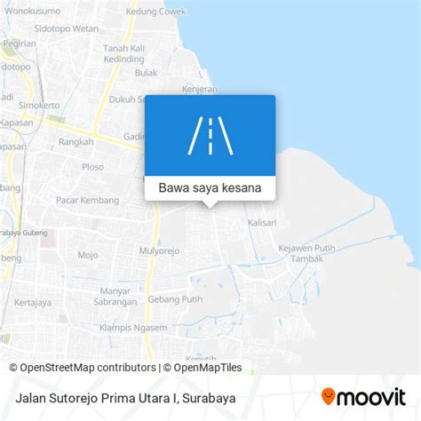 How to get to Jalan Sutorejo Prima Selatan V in Dukuh Sutorejo …