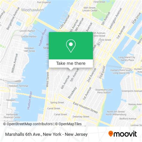 How to get to Marshalls in Manhattan by Subway, Bus or Train?