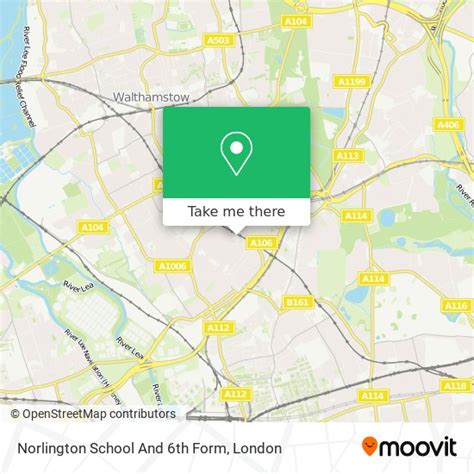 How to get to Norlington School in Leyton by Bus, Tube, Train