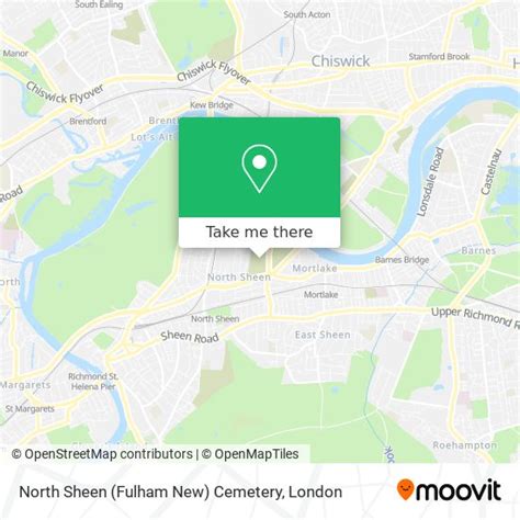 How to get to North Sheen (Fulham New) Cemetery in Kew by …