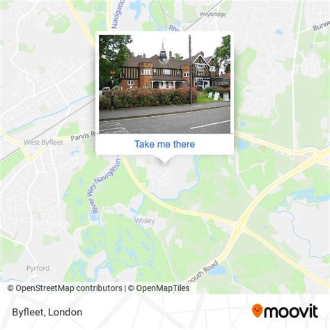 How to get to West Byfleet in Woking by Bus, Train or Tube?