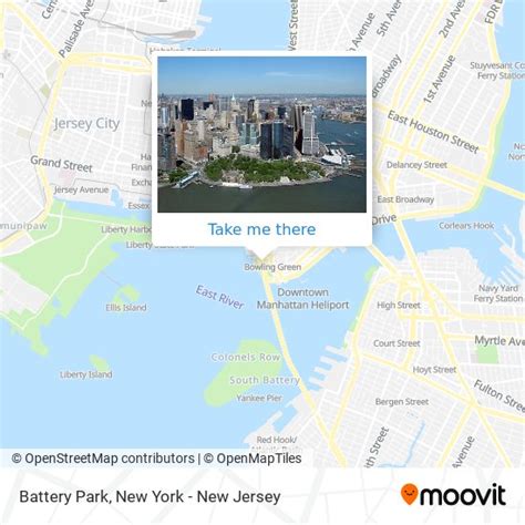 The cheapest way to get from Battery Park to Hotel 