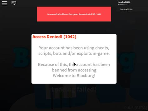 How to get unbanned from roblox bloxburg Iron
