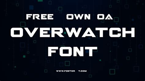 How to get unique overwatch font.  Create text and logos using Overwatch style.  Creat...