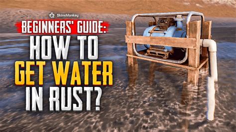 How to get water on rust