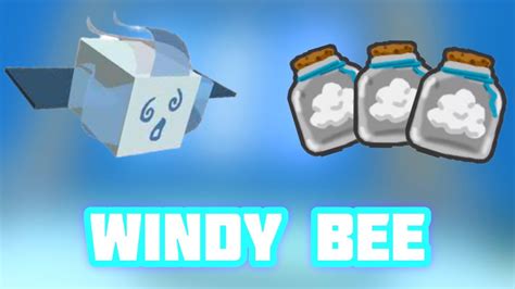 How to Get the Windy Bee in Bee Swarm Simulator ️ The Windy Bee is one of the most coveted bees in Bee Swarm Simulator. In this guide, we will show you …. How to get windy bee