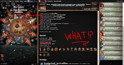 If you get an elder frenzy when you have 10 wrinklers there, they eat trillions of cookies. Pop them afterwards, and you effectively slingshot your cookies past the quadrillions. 4. graywh. • 10 yr. ago. The effective multiplier for the number of wrinklers is 1 - 0.05 * n + 0.055 * n 2. For no wrinklers, that's 1x.. 