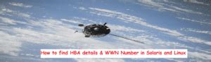 How to get wwn in solaris
