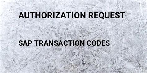 How to give authorization for tcode in sap.  Authorization request Tcode in SAP H...