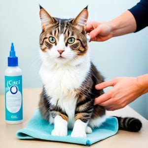 How to give difficult cat ear drops.  Learn how to effectively administer ...
