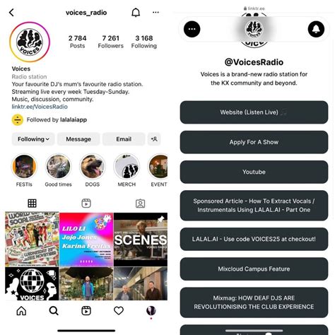 How to give link in instagram