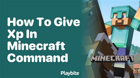 How to give xp command minecraft
