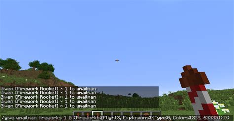 How to give yourself fire in minecraft