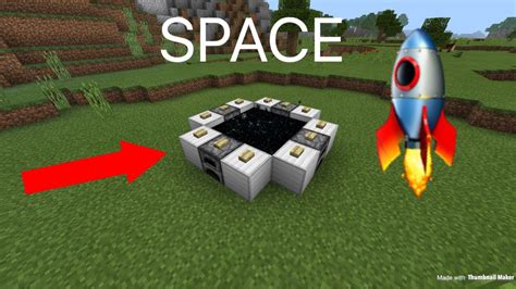 How to go into space in minecraft