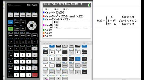 How to graph piecewise functions on ti-84. Graph functions, plot points, visualize algebraic equations, add sliders, animate graphs, and more. Loading... Explore math with our beautiful, free online graphing calculator. Graph functions, plot points, visualize algebraic equations, add sliders, animate graphs, and more. Untitled Graph. Save. Log Inor ... 