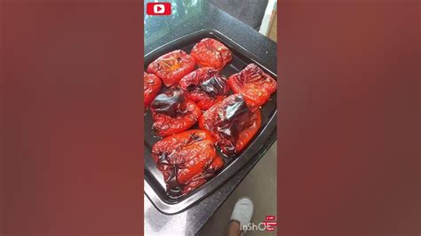How to grill capsicum in oven